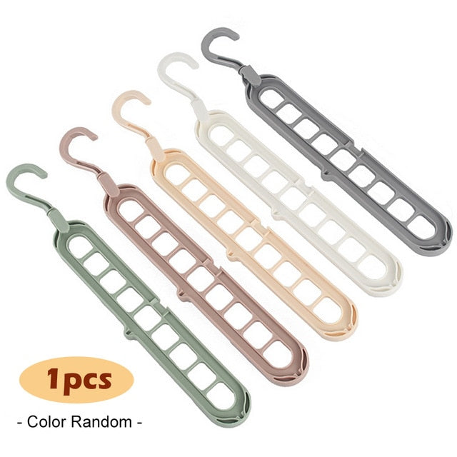 6pcs Space Saving Magic Hangers, Closet Organizer Hangers, Heavy