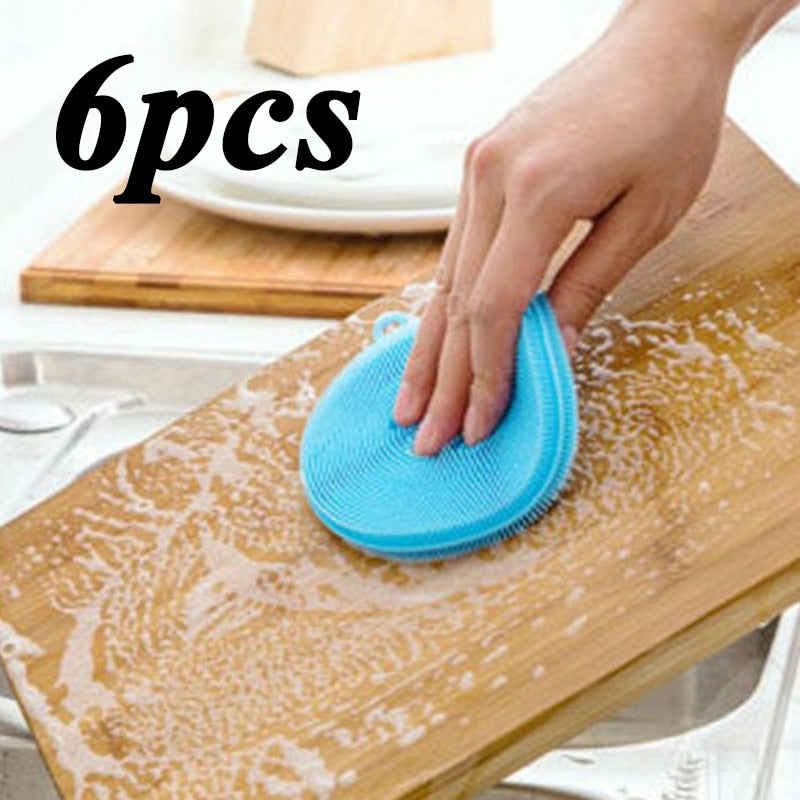 MAGIC SILICONE CLEANING SPONGE-3/4 PCS – That Organized Home