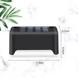 Outdoor Solar Step Lights 4/6 pcs