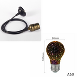 3D Led Fireworks Bulb