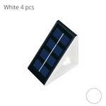 Outdoor Solar Step Lights 4/6 pcs