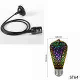 3D Led Fireworks Bulb