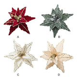 Poinsettia Flower Christmas Decoration