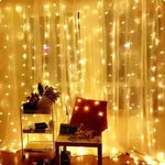 Christmas LED Curtain Lights