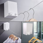 Wall Mounted Retractable Washing Line