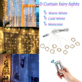 Christmas LED Curtain Lights