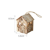 Wooden House Lamps