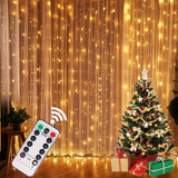 Christmas LED Curtain Lights