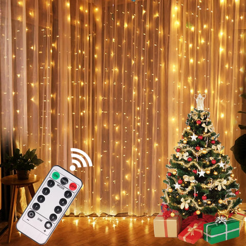 Christmas LED Curtain Lights