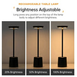 Touch Sensor LED Table Lamp