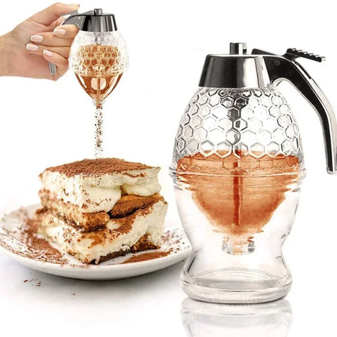 Honey Jar Dispenser with Stopper