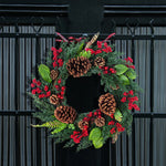 Red Berry Christmas Wreaths