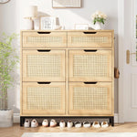 Shoe Storage Cabinet with Drawers