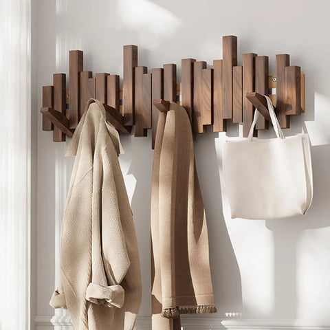 Wooden Coat Rack 