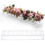 Acrylic Rectangular Centerpiece Vase