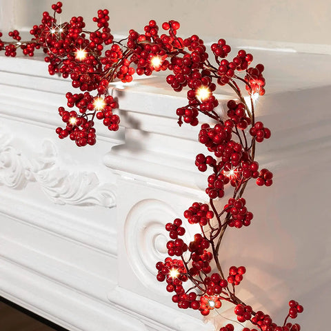 Christmas Garland with Lighting