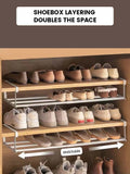 Hanging Shoe Basket Organizer