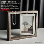 Wooden Rotatable Photo Frame