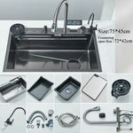 Modern Stainless Steel Sink Kit