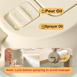 2-in-1 Oil Spray Bottle