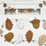 Garland Acorns and Oak Leaves