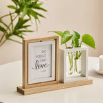 Wooden Rotatable Photo Frame