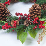 Red Berry Christmas Wreaths