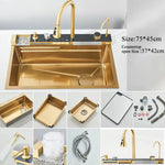Modern Stainless Steel Sink Kit
