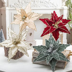 Poinsettia Flower Christmas Decoration