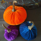 Handmade Velvet Pumpkin