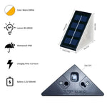 Outdoor Solar Step Lights 4/6 pcs