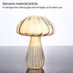 Glass Mushroom Vase