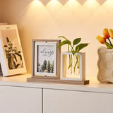 Wooden Rotatable Photo Frame