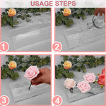 Acrylic Rectangular Centerpiece Vase