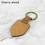 Custom Engraved Wooden Keychain