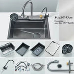 Modern Stainless Steel Sink Kit