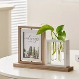 Wooden Rotatable Photo Frame