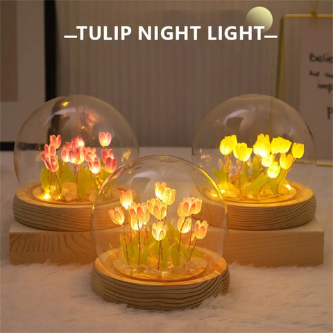 LED Tulip Lamp for Christmas