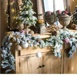 Fireplace Christmas Garland