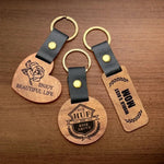 Custom Engraved Wooden Keychain