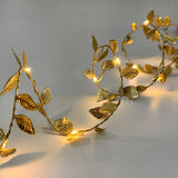 Golden Leaves String Lights