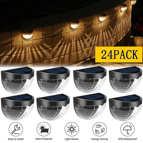 LED Solar Outdoor Wall Lights