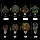 3D Led Fireworks Bulb