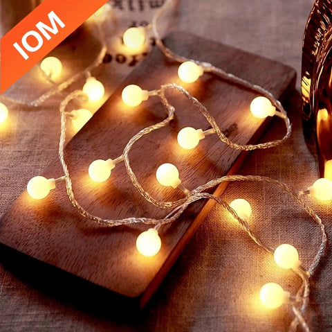 LED Garland Lights for Christmas Decoration