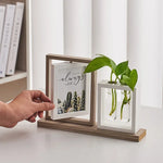 Wooden Rotatable Photo Frame