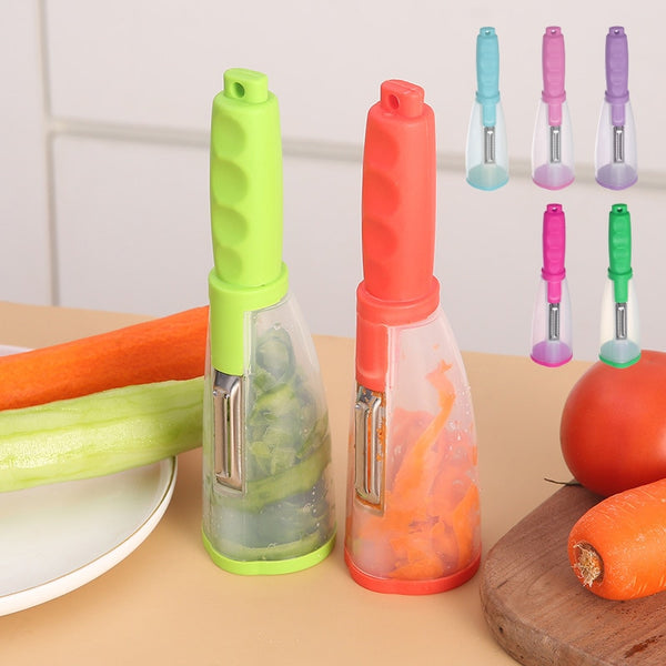 Smart Vegetable Peeler with Container – That Organized Home