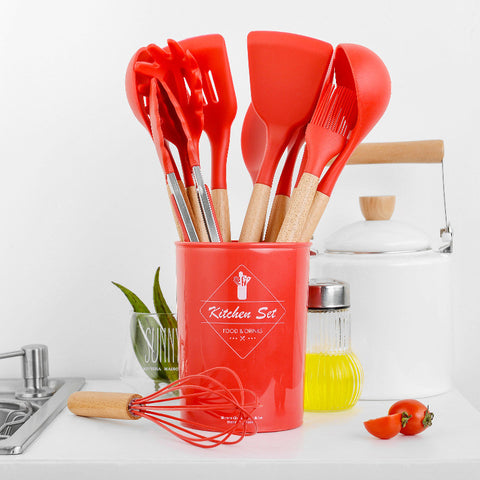 Rorence Silicone Cooking Utensil Kitchen Utensil Set 12 Pieces